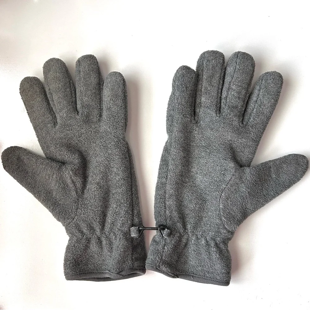 Gray Women’s Winter Gloves